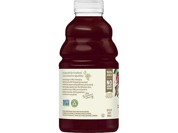 1CT R.W. Knudsen Just Tart Cherry Juice, 32 fl oz