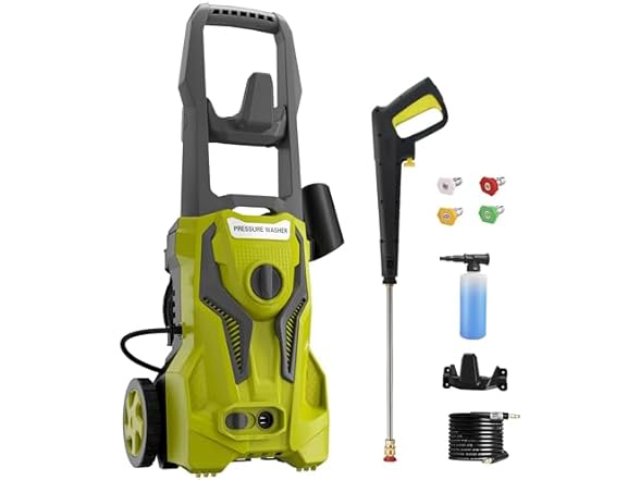 ZHUOLIN High Pressure Washer 4800PSI - Yellow