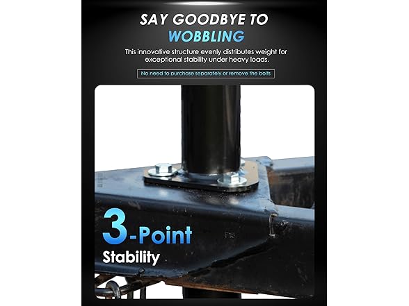 POLESTAR Electric Trailer Jack | 9-27in Lift