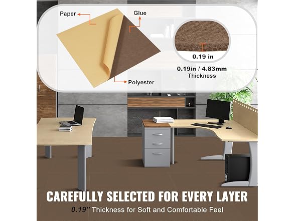 Carpet Tiles Peel and Stick, 18” x 18” Squares