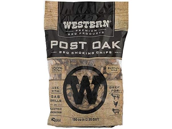 $6.99 Western Post Oak BBQ Chips, 180 cu in dealfomo