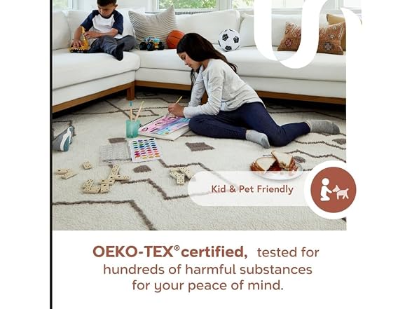 Nuloom Jeni 5x8 Faux Rabbit Grey