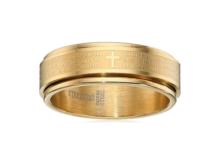 Amazon Essentials Men Steeltime Men's Steel Ring - Gallery 6