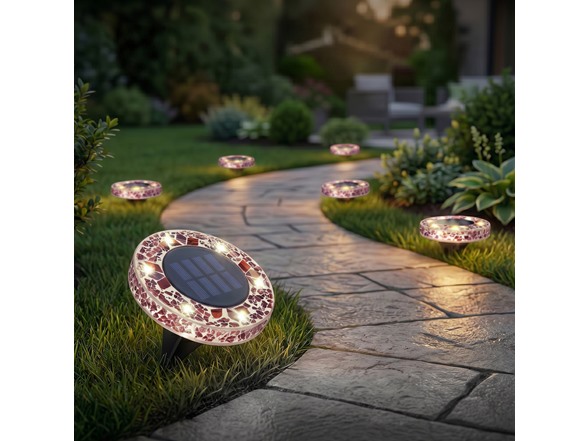 4Pack Mosaic Disk Light
