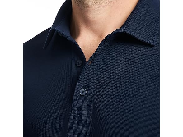 SAKS Fifth Avenue Mens SS Textured Pique Polo