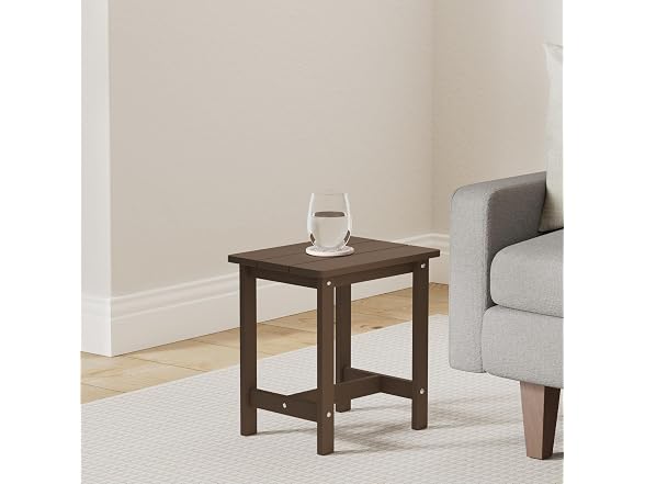 Outdoor Side Table, HDPS Small Outdoor