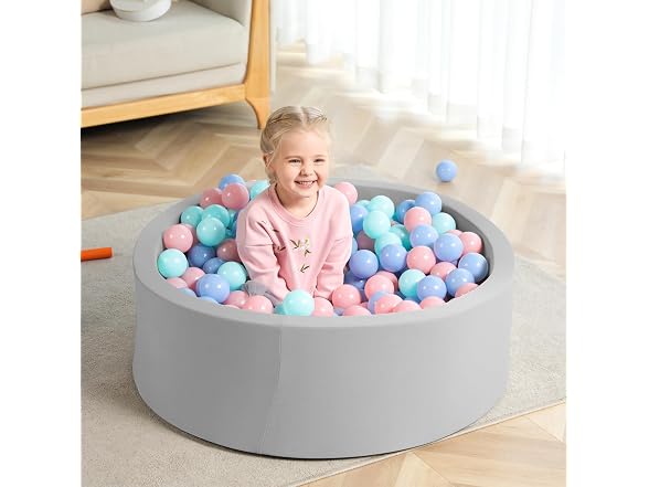 Foam Ball Pit, 36" x 12" Indoor Soft