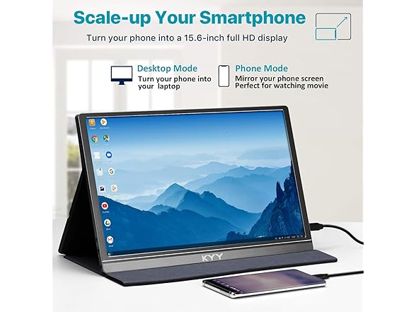 KYY 15.6" FHD Portable Monitor