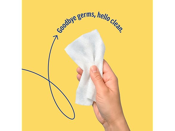 Perk Disinfecting Wipes Lemon 75ct