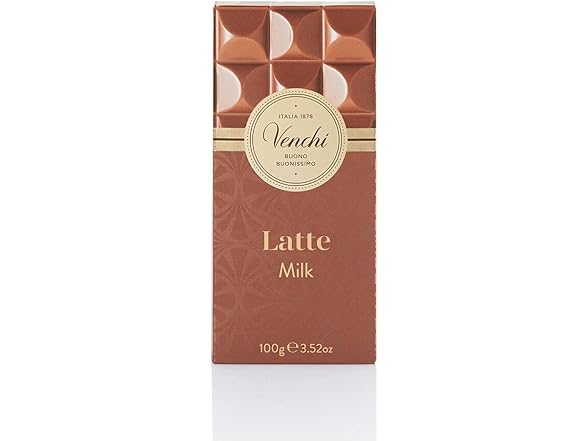 Venchi Milk Chocolate Bar 2.75oz