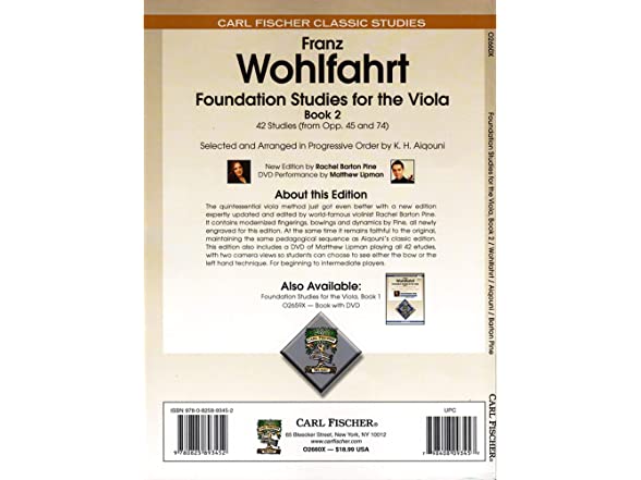 Foundation Studies for the Viola - Book 2