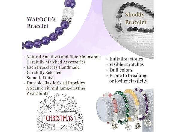 WAPOCD Women Inspirational Bracelets