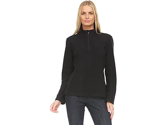 Swiss Alps Zip Fleece (XL) Black