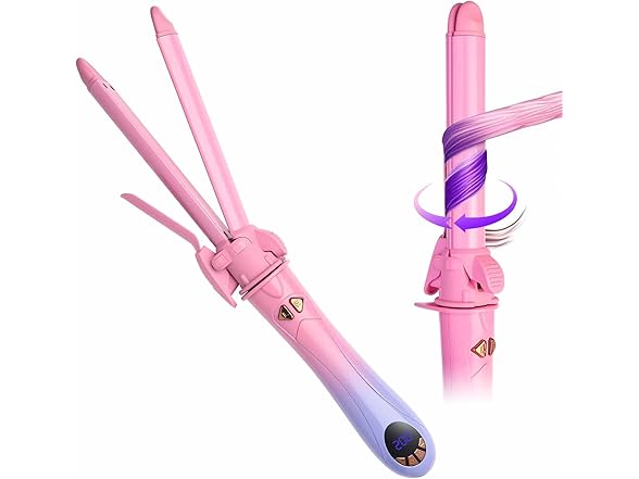 oleydb Automatic 2 in 1 Curler & Straightener