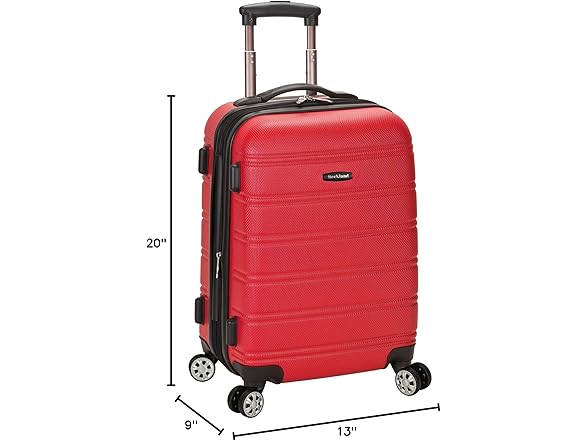 Rockland Melbourne Hardside Expandable Spinner Luggage