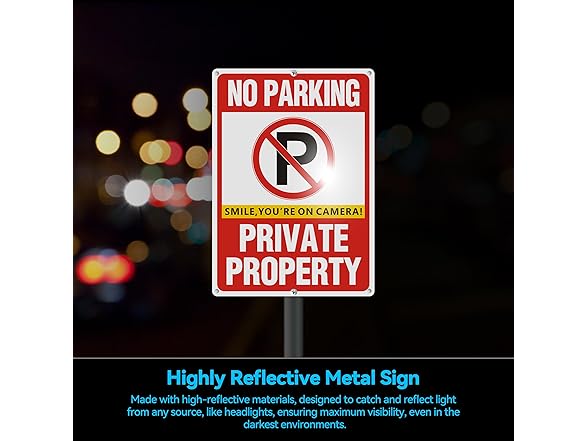 Koalaat No Parking Sign, 10 x 14 Inches