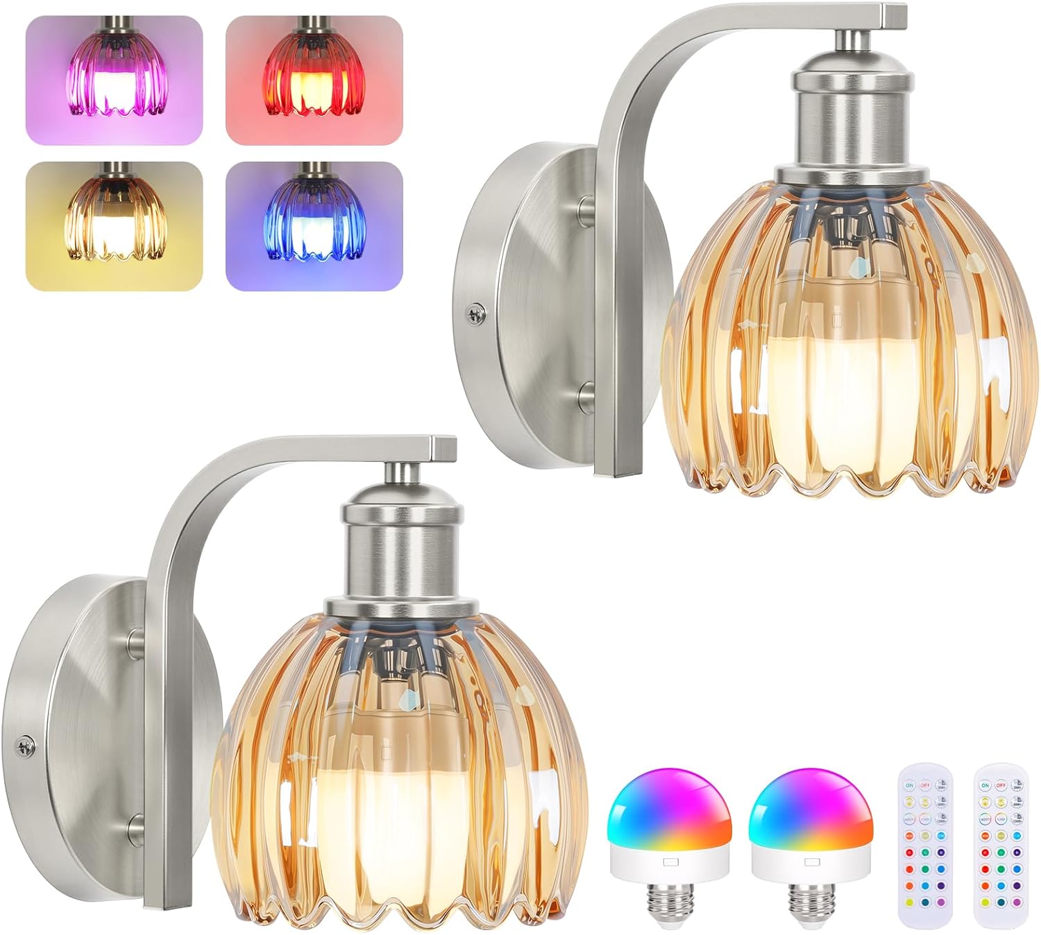 VerRon Rechargeable Battery Operated Wall Sconce - Gallery 9