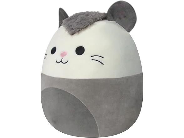 Squishmallows 14-Inch Luanne Grey Possum