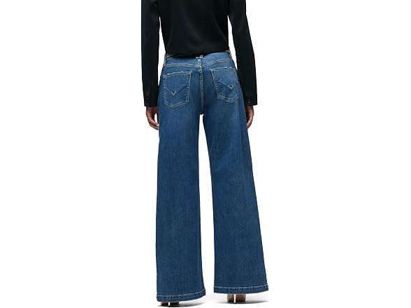 HUDSON Women's Jodie High Rise Loose Fit Wide Leg Jean