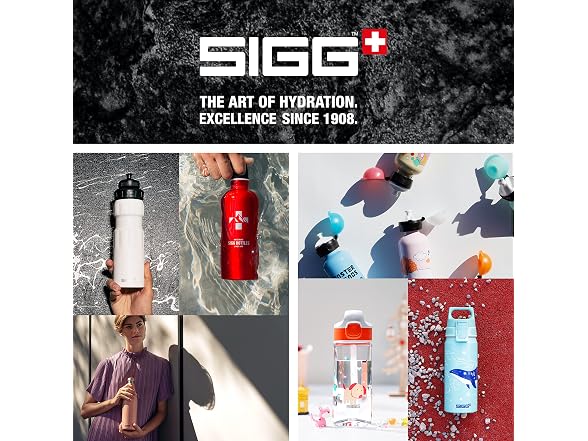 Sigg 16.9 oz Kids Viva Bottle, 12 Speed Race