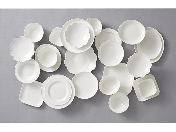 Lenox Dinnerware Set, Studio 1414 Square 16-Piece Set White