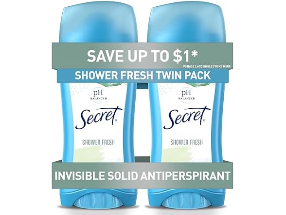 Secret Antiperspirant and Deodorant Women 24hr