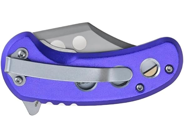 5.25" Folding Knife Purple Handle