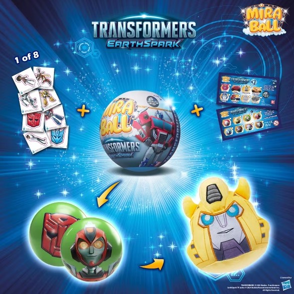 Miraball Surprise Plush - Transformers 4PK - Gallery 7