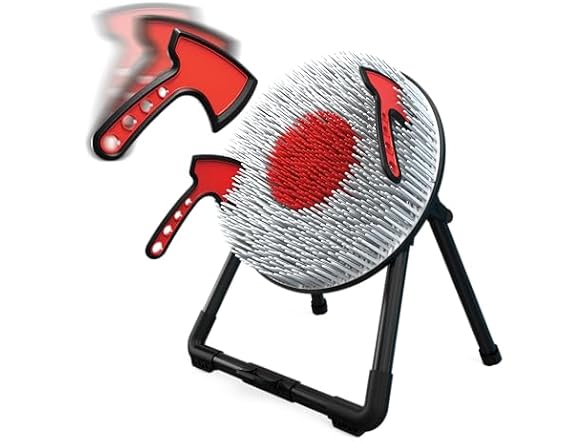 EastPoint Table Top Indoor or Outdoor Axe Throw Target Game