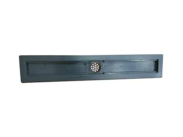 Compotite Linear Drain Body Black ABS