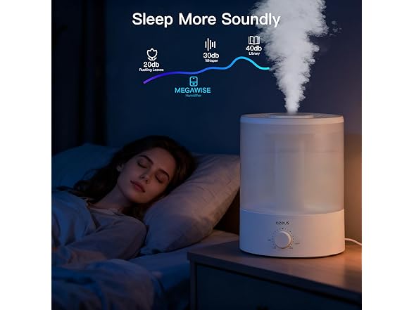 AZEUS 3.5L Cool Mist Ultrasonic Humidifier
