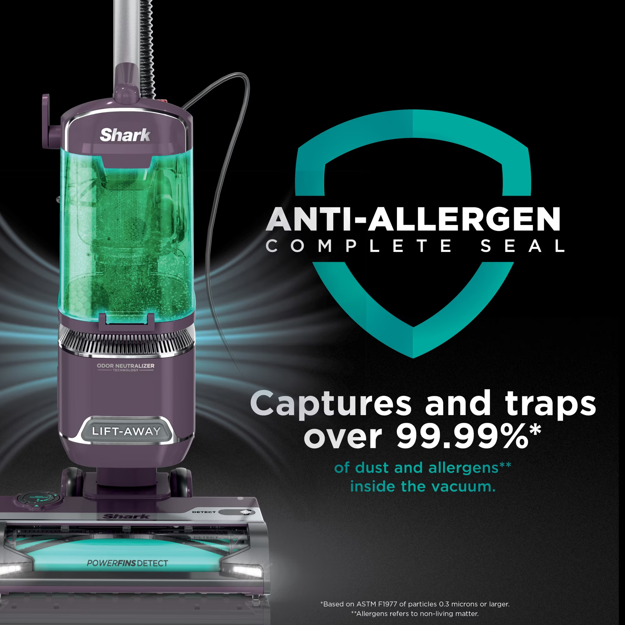 Shark Detect Lift-Away Upright Vacuum - Gallery 21