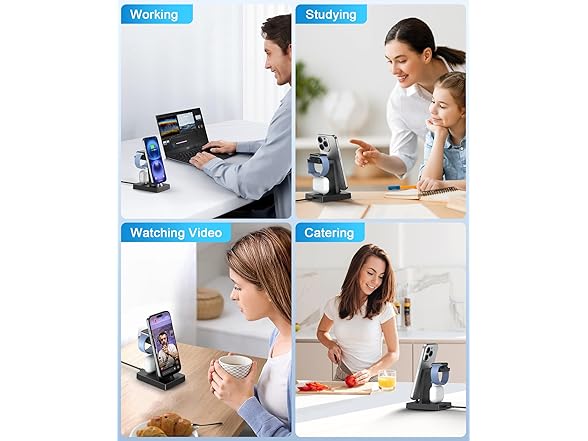 ADADPU 30W 3in1 Apple Charger Stand