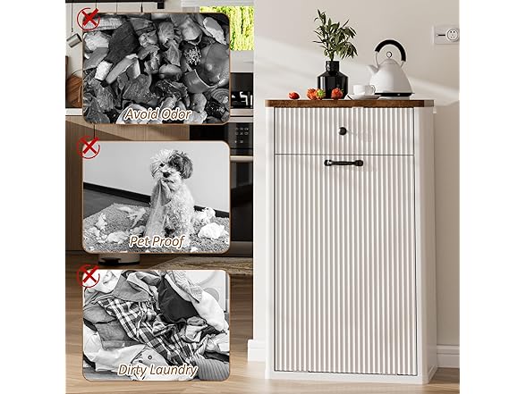 Spurgehom trash can cabinet