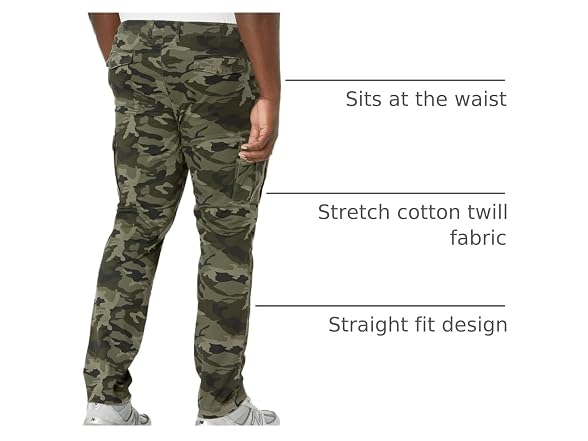 Amazon Essentials Men Straight-fit Cargo Pant