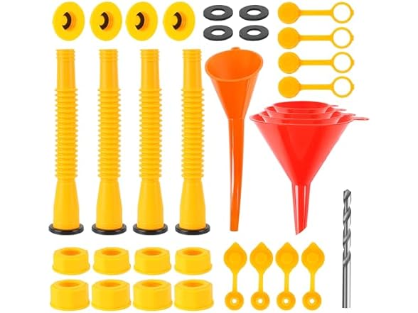 Car captain Car Captain 38pcs Gas Can Spout Replac