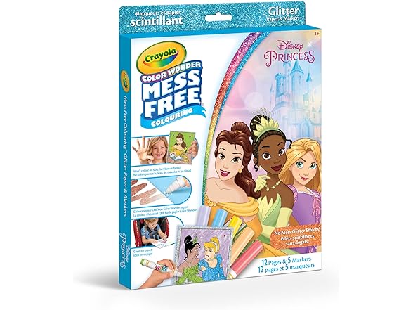 Crayola Color Wonder Glitter Paper