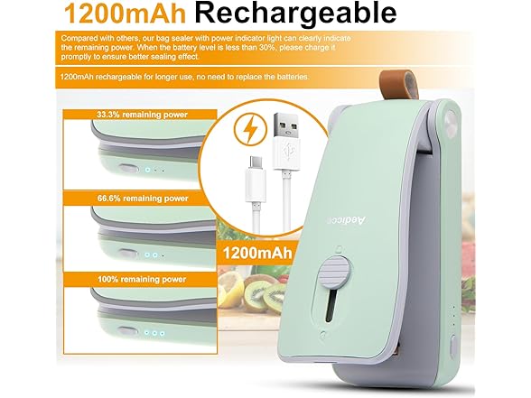Aedicce Mini Bag Sealer