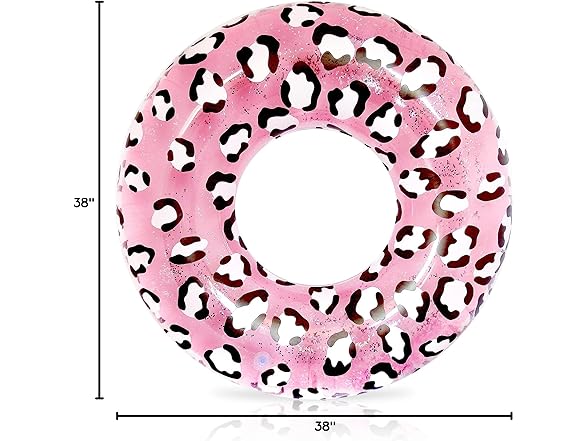 Playtek 38" Cheetah Printed Pool Ring