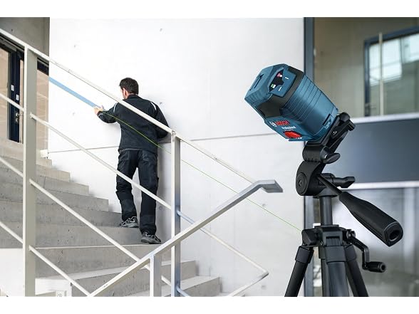Bosch GLL 100 GX Green-Beam Self-Leveling Laser