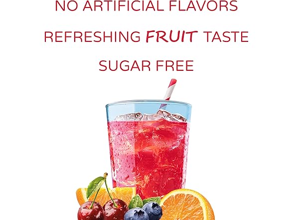 Crystal Light Fruit Punch Drink Mix (10 Packets)