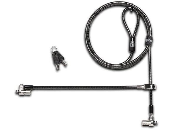 Microsaver 2.0 Keyed Twin Laptop Lock