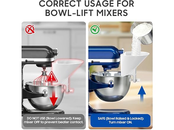 Flour Funnel for Kitchen