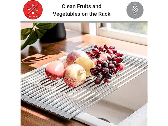 YKC Home Roll Up Dish Drying Rack
