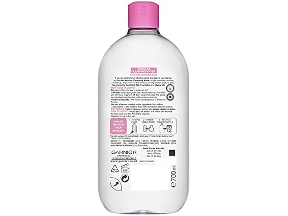 Garnier Micellar Water Sensitive Skin 700ml