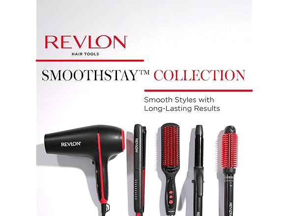 REVLON SmoothStay Coconut Oil Infused Hair Curling Iron