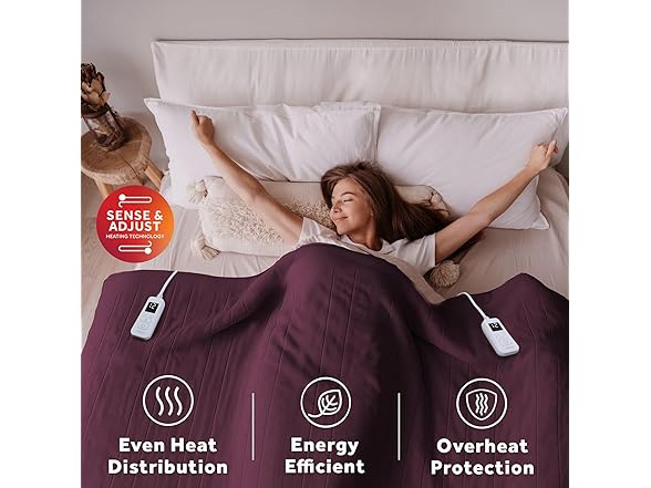 Sunbeam Royal Ultra Fleece Heated Electric Blanket King