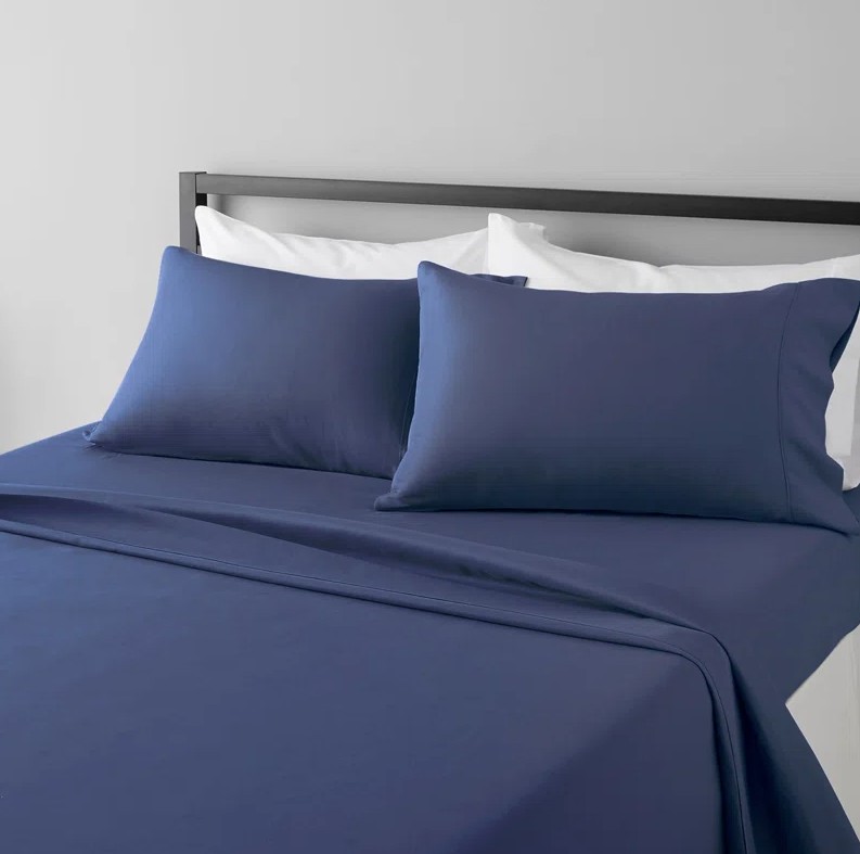 Milano 100% Cotton 4 Piece Sheet Set - Gallery 16