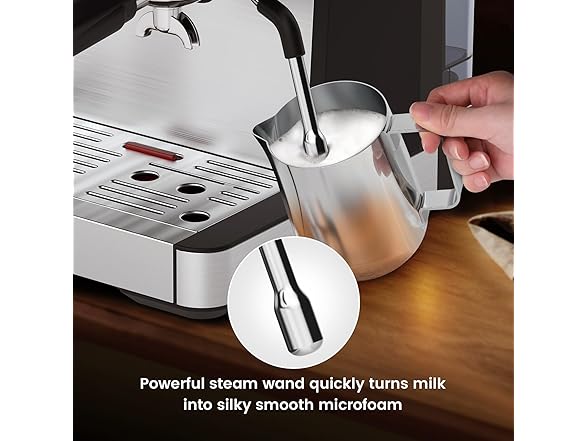 Joy Pebble Espresso Machine with Grinder