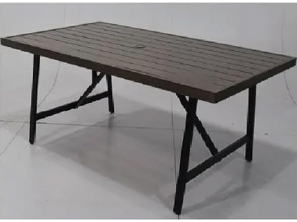 Four Seasons Courtyard 40" x 70" Rectangular Patio Dining Table